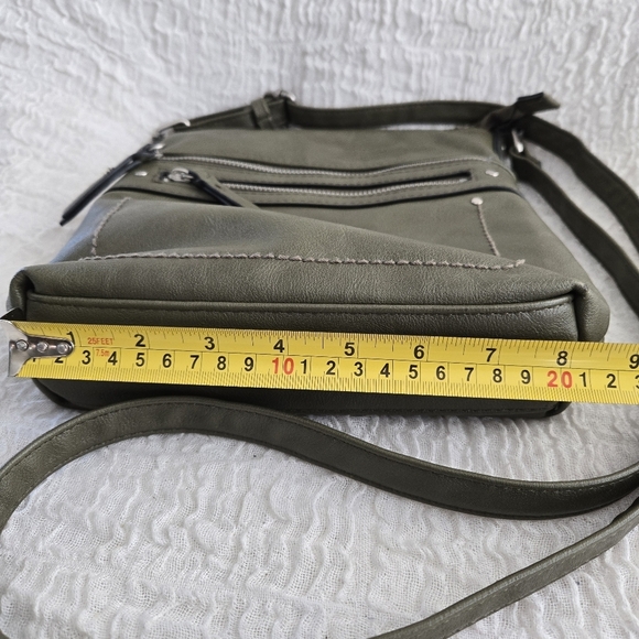 INC International Concepts Riverton‎ Crossbody Olive Green Bohemian Casual bag - Picture 8 of 16